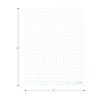 Really Good Stuff Jumbo Magnetic Dry Erase Graph 1?? Sheet,