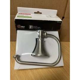 Delta  Valdosta Satin Nickel Wall Mount Single Post Toilet Paper Holder
