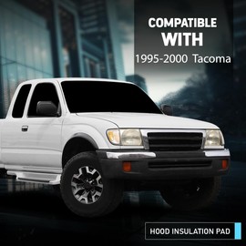 CHEDA Hood Insulation Compatible with Toyota Tacoma 1995-2000 with Clips