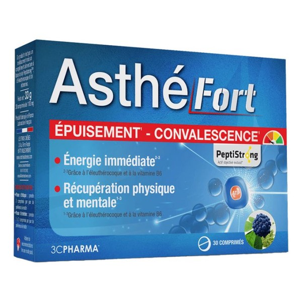 3C Pharma Asthefort 30 Comprimés