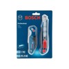 Bosch Professional Bosch Professional 2 tlg. Messer Set (mit Universal Klappmesser und Profi Cuttermesser, inkl. Ersatzklingen, Blister)