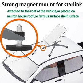 176 pounds Magnetic Roof Mount Compatible with Starlink, Magnet Mounting Kit for Car/Camper/SUV/Trailer Compatible with Starlink, Magnetick Mounting Kit Compatible with Starlink Internet Kit Satellite