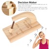 Wooden Magnetic Decision Maker Innovative Oscillating Magnetic Selector Swing to