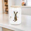 Purely Home Hares & Dandelions Ceramic Decaf Coffee Storage Canister