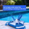 Havrlqi Pool Vacuum Head with,Pool Vacuum Head with Side Brush