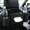 4-in-1 Car Seat Back Organizer for Rear Seat Storage –
