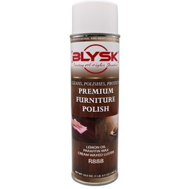 Blysk Premium Furniture Polish Spray, cleans, polishes, and protects, all types of furniture, Lemon Scent (1)