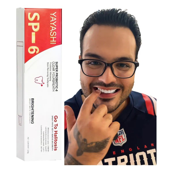 Yayashi Pasta Dental Blanqueadora Con Probióticos Sp-6 3pcs