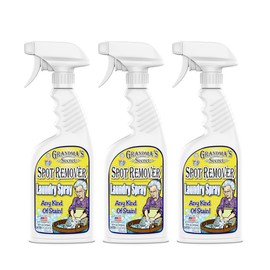 Grandma's Secret Spot Remover Laundry Spray - Chlorine, Bleach and Toxin-Free Stain Remover - Stain Remover for Clothes - Fabric Stain Remover Removes Oil, Paint, Blood and Pet Stains - 16 Oz, 3 Pack
