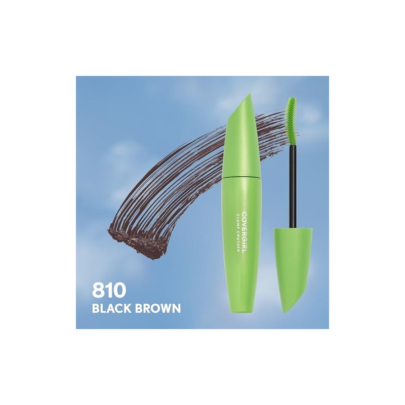COVERGIRL, Clump Crusher by LashBlast Mascara, Black Brown 810, .44