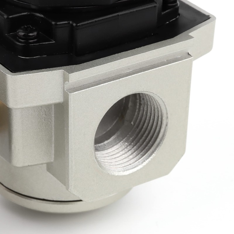 SNS Air Compressor Pressure Regulator With Bracket and Gauge Female