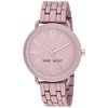Nine West Women's Quartz Metal and Alloy Dress Watch, Color:Purple