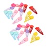 24Pcs Pet Hairpin Cute Handcraft Prevent Sliding Pet Grooming Products
