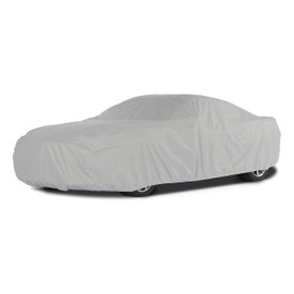 Covermates Contour Fit Car Cover - 3-Layer Construction, Mesh Vent, Elastic Hem, Vehicle Covers, Grey