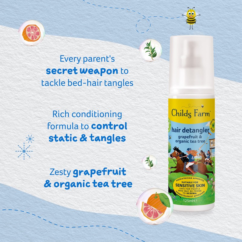 Childs Farm | Kids Hair Detangler 125ml | Grapefruit &