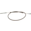 Motoflex Brake Cable Rear Grey Outer Thread for Simson Schwalbe