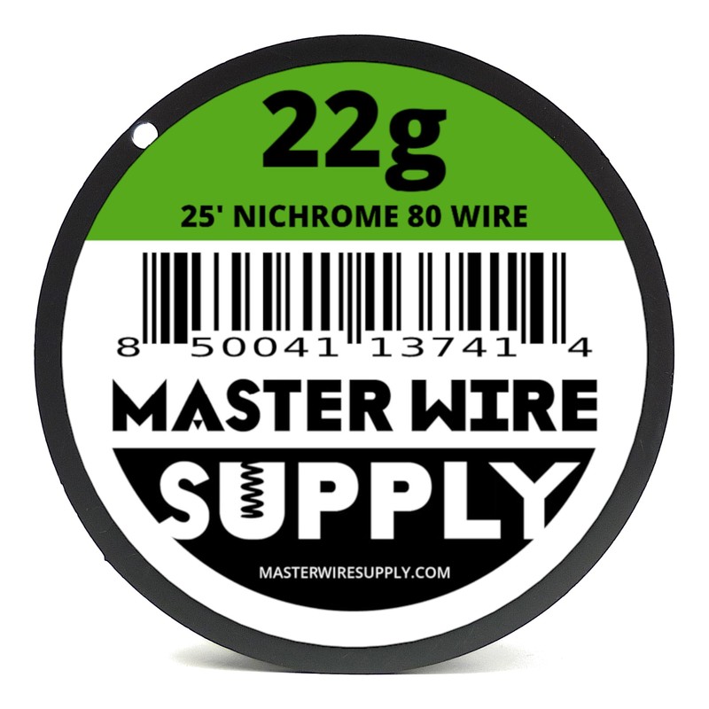 Nichrome 80-25' - 22 Gauge Wire - 25ft - 0.65mm
