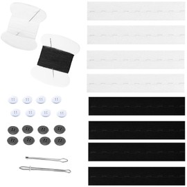 Pants waist adjustable elastic belt, jeans waist adjustable elastic belt tightening tools, elastic sewing tools 8 sets