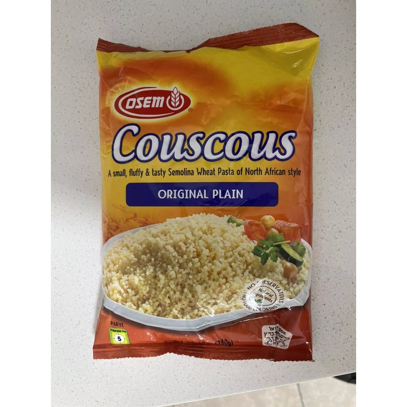 Osem Israeli Cuscus The Original Israeli Couscous by Osem Plain