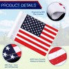 Oudain 6 Pcs Golf Flag with Tube Inserted Waterproof Putting
