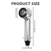 Shower Head Water Saving with 2 Jet Types and Shower,