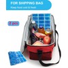 Large Ice Blanket Longer Cooling Durable Reusable Non Toxic Ice