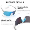 MMOWW Sports Sunglasses for Men Cycling Glasses TR90 Frame UV400