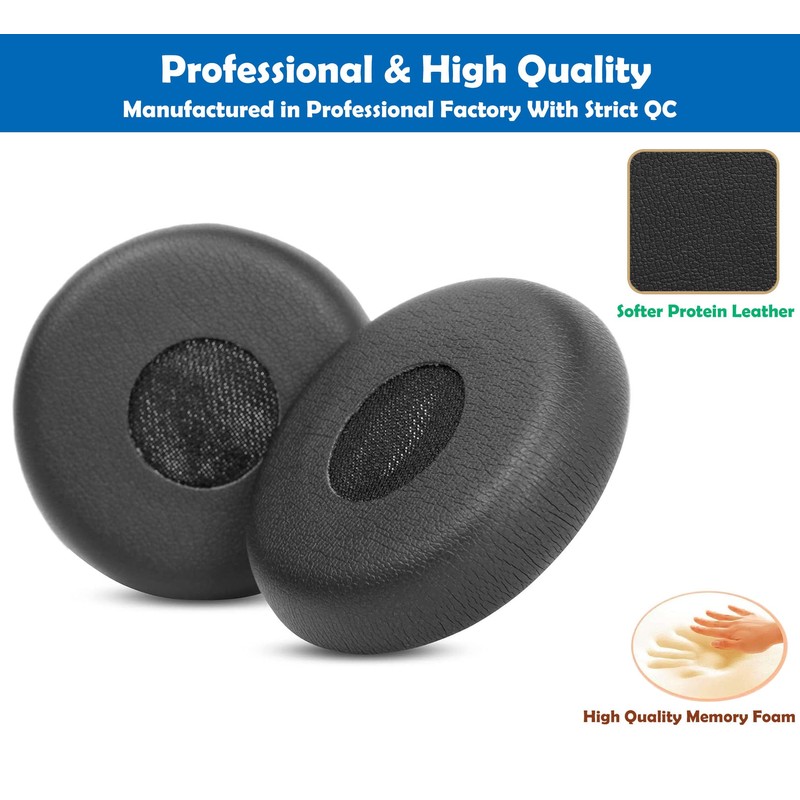 DowiTech Professional Replacement Ear Pads Compatible with Jabra Evolve 65