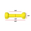 CAP Neoprene Dumbbell Weights, 1 lb Pair, Yellow
