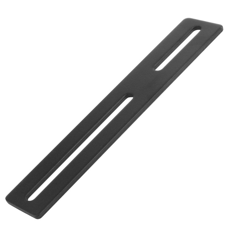 10 PCS Black Adjustable Flat Mending Plate with Slotted Hole
