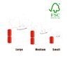 qiqee Black Gift Bags with Tissue Paper Mulit Assorted Sizes
