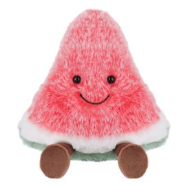 Apricot Lamb Fresh Watermelon Plush Toy Plush Toy for Girls, Boys & Babies - Fluffy Stuffed Toy for Playing, Collecting & Cuddling - Cosy Cuddly Toy - Plush Hippo