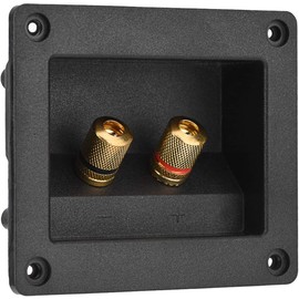 cablepelado Set of 2 Square Speaker Terminals
