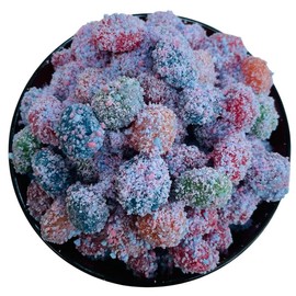 Boujee Munchies Cotton Candy Gushers Sweet Gummy Filled Snack Fruit Flavor - Flavor: Bubble Gum Sweet , Size: 16 oz