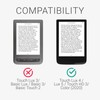 kwmobile Flip Case Compatible with Pocketbook Touch Lux 4/5/Touch HD