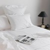 EcoLinen Organic Cotton Sheet Separates - White, King Single /