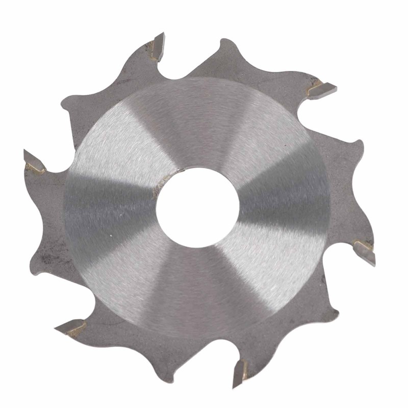 Fafeicy Carbide Biscuit Joiner Blade 100mm 4-Inch 8 Teeth 18000rpm