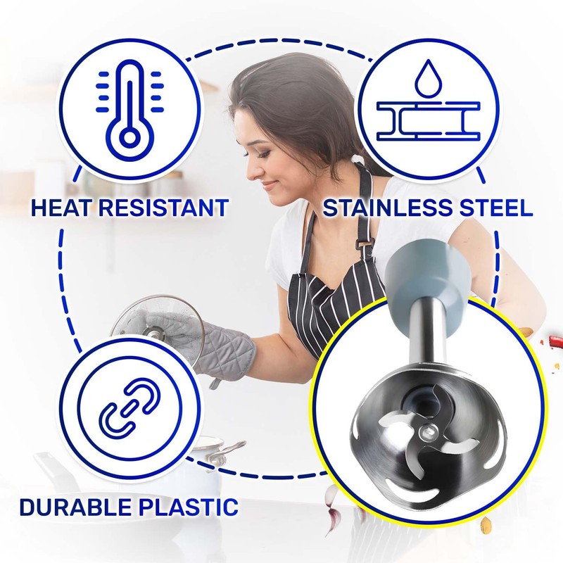 Hand Blender Foot with Original Code MS-0A14426 MS-651823 for Moulinex
