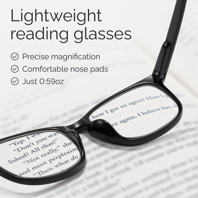 CCVOO 2.75 Reading Glasses for Women, Eye glasses, Blue Light