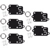 Caalii Set of 5,Carburetor Diaphragm Gasket kit for Briggs & Stratton 2hp Thru 5hp Engines 270026 272538 272538S 272637 4157 4168 5021 5021K 690766 221377 Spring Cap