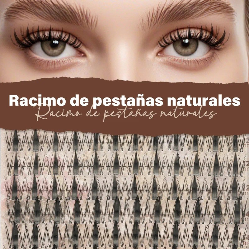 Fairy Kit De Pestañas Jms&jms Banda Invisible curlC 8-18mm Extensiones