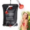 Inoamity Solar Shower Bag Portable 20L Camping Fast Heating to