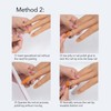 Nail Pratice Training Hand Silicone Bendable Nail Art Fake Hand