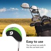 12 PCS Golf Club Head Covers Golf Iron Pole Number