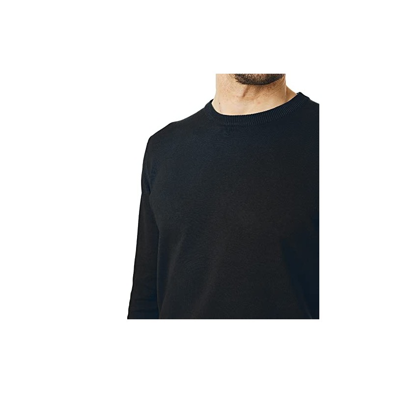 Castle Point Mens 100% Cotton Crew Neck V Neck Sweater,