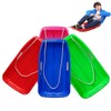Plastic Winter Toboggan Snow Sled Thicken Durable Sleds for Kids
