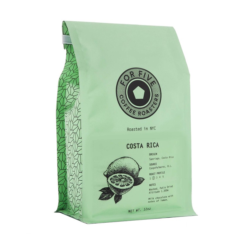 For Five Coffee Roasters - Roasted In NYC - Costa