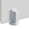 PANALI Windproof Magnetic Door Stopper, Concealed Retractable Design Strong Adhesive