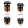 Home Bay Coffee Canister 1.5L Airtight Coffee Container with Date