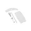 AEG Washing Machine Door Handle White Pull Handle Round Plastic Single